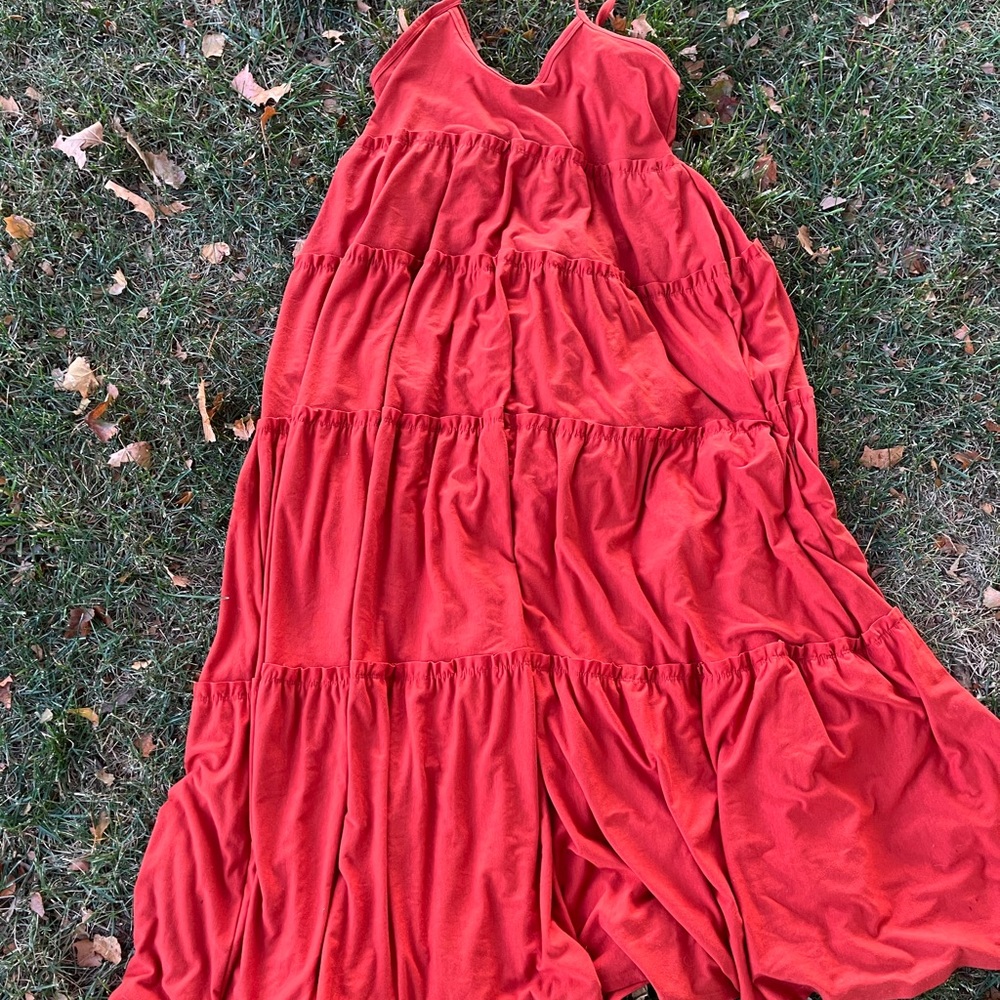 Tiered Fall Dress